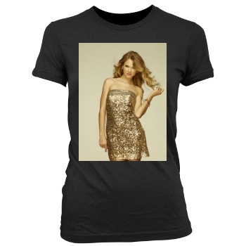 Taylor Swift Women's Junior Cut Crewneck T-Shirt