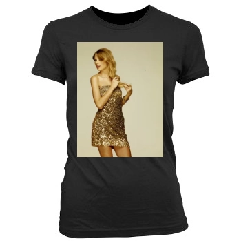 Taylor Swift Women's Junior Cut Crewneck T-Shirt