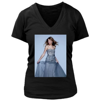 Taylor Swift Women's Deep V-Neck TShirt