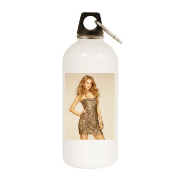 Taylor Swift White Water Bottle With Carabiner