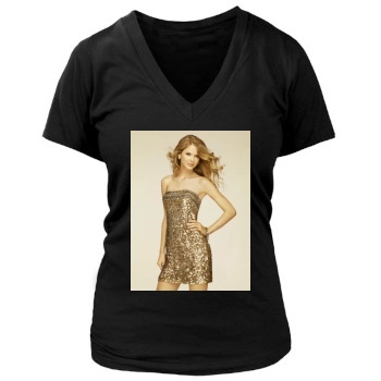 Taylor Swift Women's Deep V-Neck TShirt