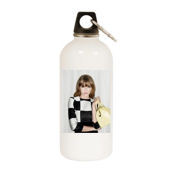 Taylor Swift White Water Bottle With Carabiner