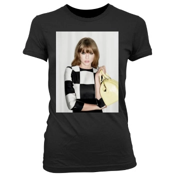 Taylor Swift Women's Junior Cut Crewneck T-Shirt