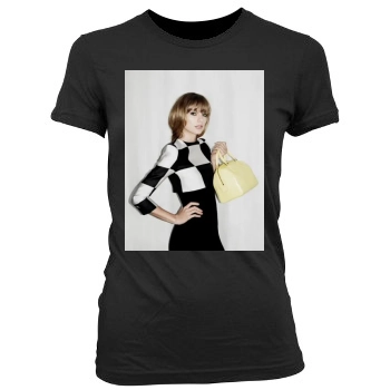 Taylor Swift Women's Junior Cut Crewneck T-Shirt