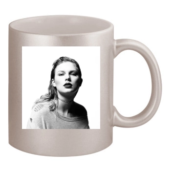 Taylor Swift 11oz Metallic Silver Mug