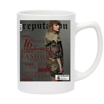 Taylor Swift 14oz White Statesman Mug