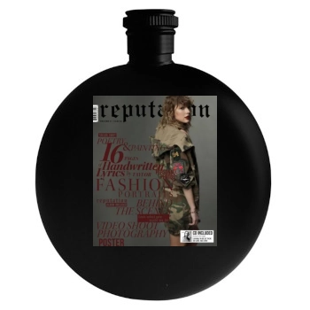 Taylor Swift Round Flask