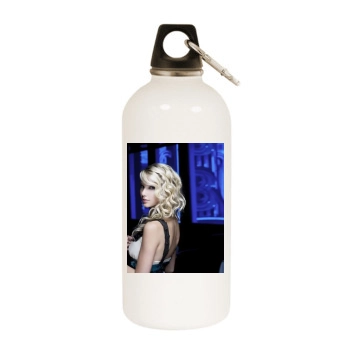 Taylor Swift White Water Bottle With Carabiner