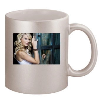 Taylor Swift 11oz Metallic Silver Mug