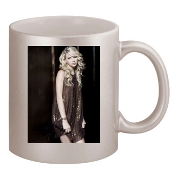 Taylor Swift 11oz Metallic Silver Mug