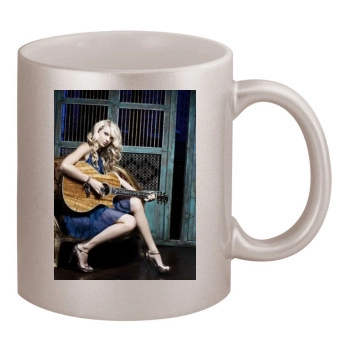 Taylor Swift 11oz Metallic Silver Mug