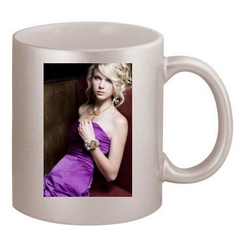 Taylor Swift 11oz Metallic Silver Mug