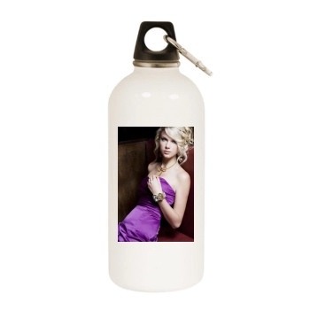 Taylor Swift White Water Bottle With Carabiner