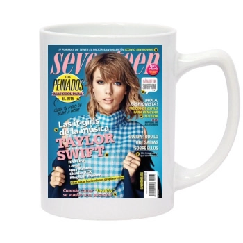 Taylor Swift 14oz White Statesman Mug