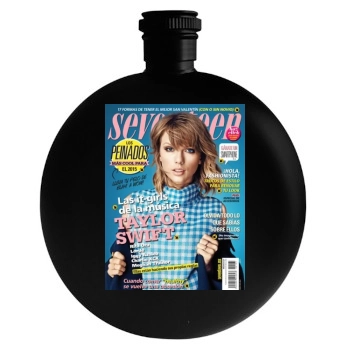 Taylor Swift Round Flask