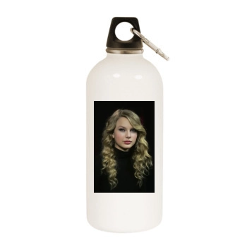 Taylor Swift White Water Bottle With Carabiner