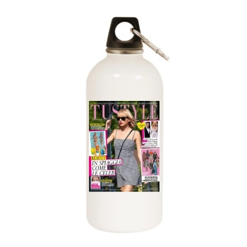 Taylor Swift White Water Bottle With Carabiner