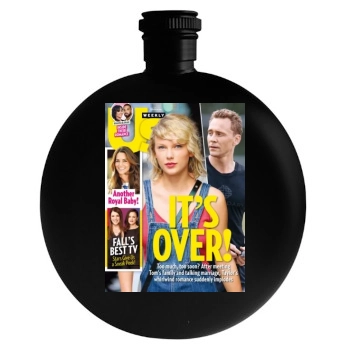 Taylor Swift Round Flask