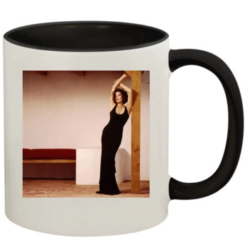 Teri Hatcher 11oz Colored Inner & Handle Mug