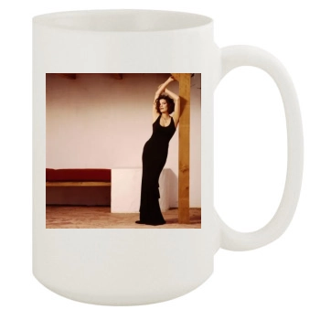 Teri Hatcher 15oz White Mug