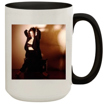 Teri Hatcher 15oz Colored Inner & Handle Mug