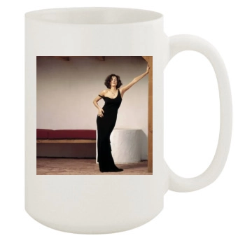 Teri Hatcher 15oz White Mug