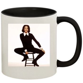 Teri Hatcher 11oz Colored Inner & Handle Mug