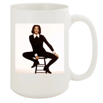 Teri Hatcher 15oz White Mug