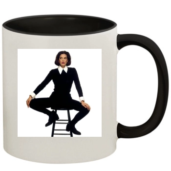 Teri Hatcher 11oz Colored Inner & Handle Mug