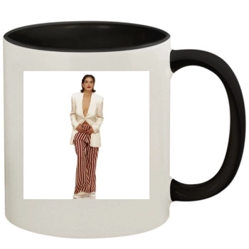 Teri Hatcher 11oz Colored Inner & Handle Mug