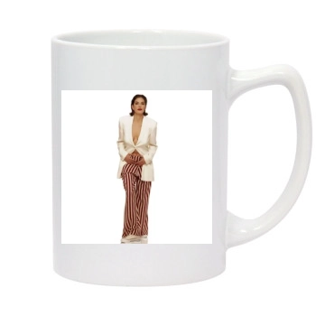 Teri Hatcher 14oz White Statesman Mug