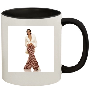 Teri Hatcher 11oz Colored Inner & Handle Mug