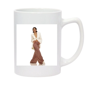 Teri Hatcher 14oz White Statesman Mug