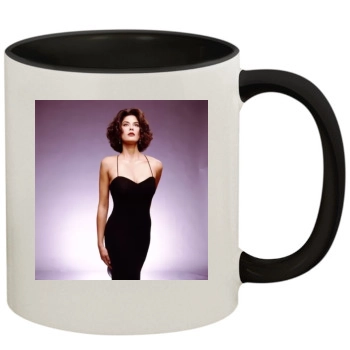 Teri Hatcher 11oz Colored Inner & Handle Mug