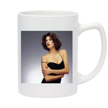 Teri Hatcher 14oz White Statesman Mug