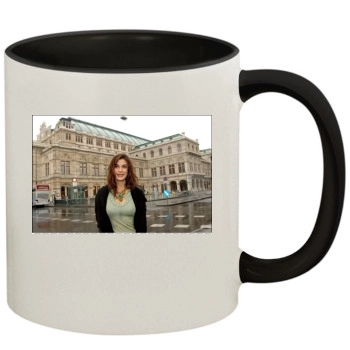 Teri Hatcher 11oz Colored Inner & Handle Mug