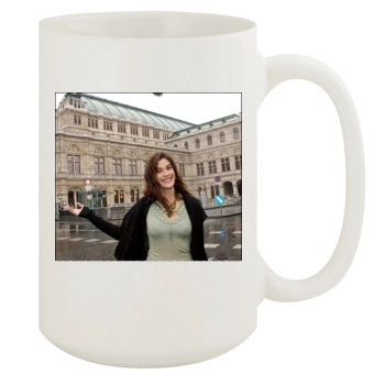 Teri Hatcher 15oz White Mug