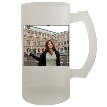 Teri Hatcher 16oz Frosted Beer Stein