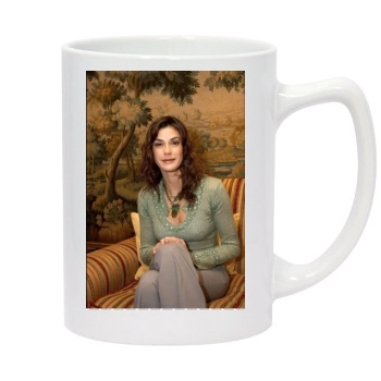 Teri Hatcher 14oz White Statesman Mug