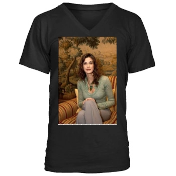 Teri Hatcher Men's V-Neck T-Shirt