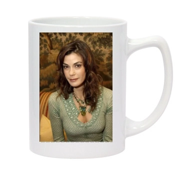 Teri Hatcher 14oz White Statesman Mug