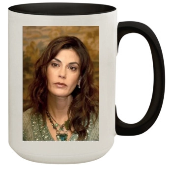 Teri Hatcher 15oz Colored Inner & Handle Mug