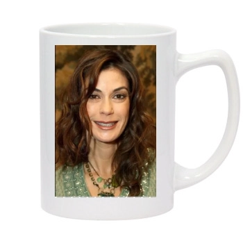 Teri Hatcher 14oz White Statesman Mug