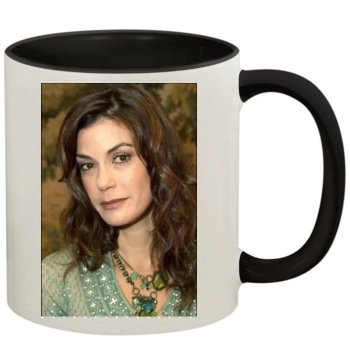 Teri Hatcher 11oz Colored Inner & Handle Mug