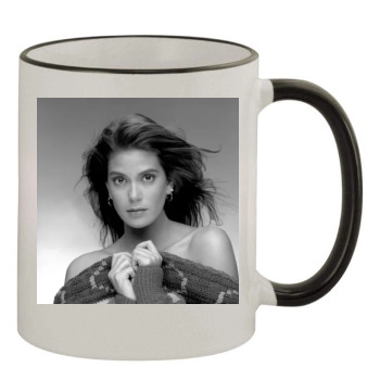 Teri Hatcher 11oz Colored Rim & Handle Mug