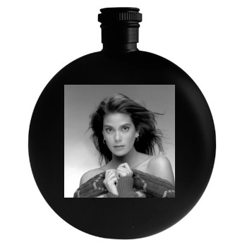 Teri Hatcher Round Flask