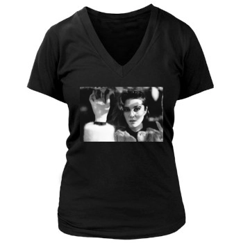 Mary Elizabeth Winstead Women's Deep V-Neck TShirt