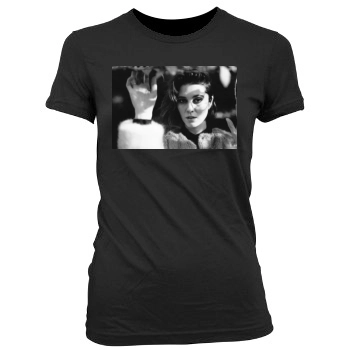 Mary Elizabeth Winstead Women's Junior Cut Crewneck T-Shirt