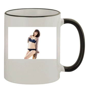 Mary Elizabeth Winstead 11oz Colored Rim & Handle Mug