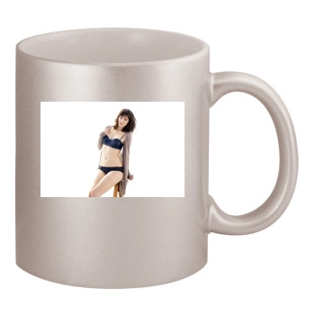 Mary Elizabeth Winstead 11oz Metallic Silver Mug